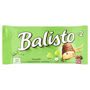 Balisto - Snoep balisto muesli reep 37gr  | 20 stuks