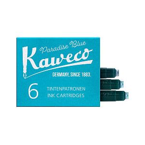 Kaweco - Inktpatroon kaweco turquoise | Doos a 6 stuk