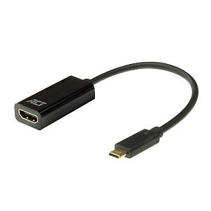 ACT - Adapter Act USB -C bis HDMI 4K 60 Hz 0,15 Meter | Ein 1 Stück einbacken