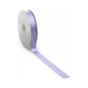 Satijnlint PREMIUM Double face 16mm x 25 meter lavendel