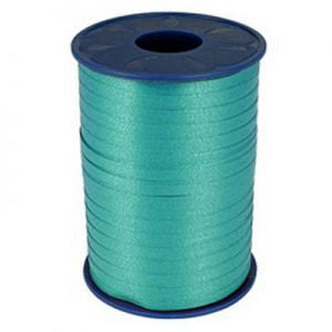 Curly Ribbon 5mm x 500 Meter Farbe Blau/Grün Aqua Blau 703