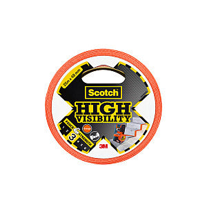 Scotch - Plakband high visibility 48mmx25m oranje | Rol a 1 stuk | 798 stuks