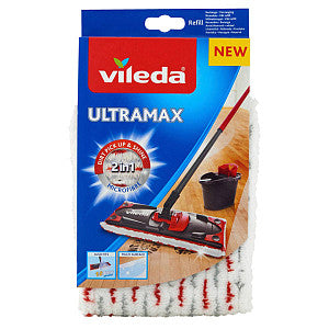 Vileda - Mop ultra max power | 1 stuk | 8 stuks