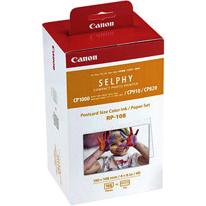 Canon - Fotopapier canon rp-108 cassette + papier set | 1 stuk