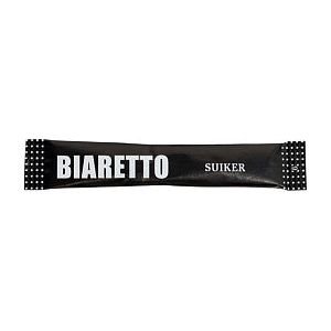 Biaretto - Suikersticks biaretto 4 gram | Doos a 600 stuk