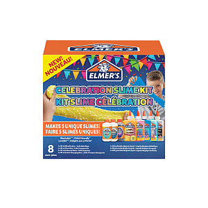 Elmer's - Kinderkleber Elmers Slime Kit Celebration | Stellen Sie ein 1 Stück ein