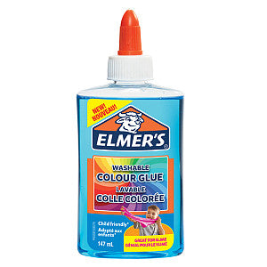 Elmer's - Kinderkleber Elmers 147 ml transparent Blau | Flaschen Sie einen 147 Milliliter ab