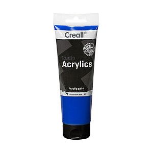 Creall - Acrylverf creall studio acrylics 42 ultramarijn | Tube a 250 milliliter | 4 stuks
