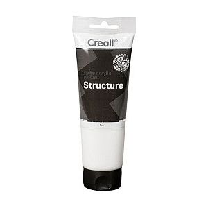 Creall - Structuurpasta creall studio acrylics fijn 250ml | Tube a 250 milliliter | 4 stuks