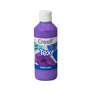 Creall - Textielverf creall tex paars 250ml | Fles a 250 milliliter