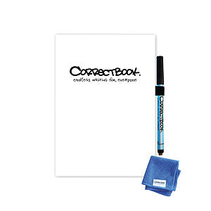 Cahier Correctbook A5 Scratch vierge 8 pages inspiration blanc