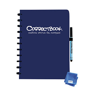 Correctbook - Notitieboek correctbook a4 blanco 40blz mn blue | 1 stuk