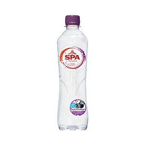 Spa - Bouteille de cassisse étincelante WaterTouch 500 ml | Boîte d'une bouteille de 6 x 500 millilitres | 6 morceaux