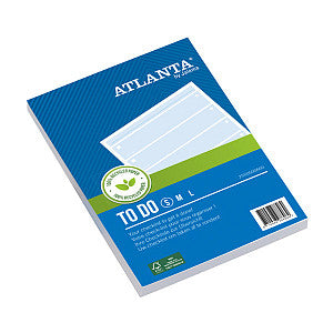 Atlanta - Things to do atlanta 148x105mm 100vel 70gr blauw | Omdoos a 5 stuk