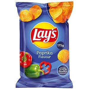 Lay's - Chips lay's paprika 175 gram | Omdoos a 8 zak x 175 gram