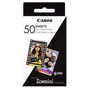 Canon - Fotopapier canon zink zp-2030 5x7.6cm 50vel | Pak a 50 vel
