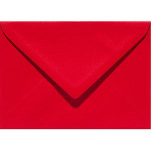 Papicolor - Umschlag Papicolor EA5 156x220mm rot | Pak ein 6 -Stück | 75 Stücke