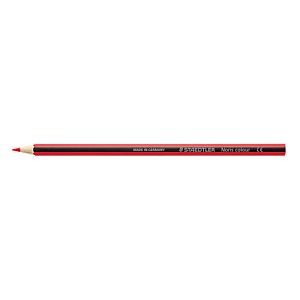 Staedtler - Crayon coloré Noris 185 Rouge | Boîte extérieure une pièce 12