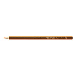 Staedtler - Crayon coloré Noris 185 Orange | Boîte extérieure une pièce 12