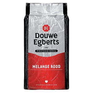 Douwe Egberts - Koffie douwe egberts standaardmaling melange rood | Pak a 1000 gram