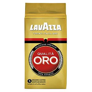 Lavazza - Koffie lavazza gemalen qualita oro 250gr | Zak a 250 gram