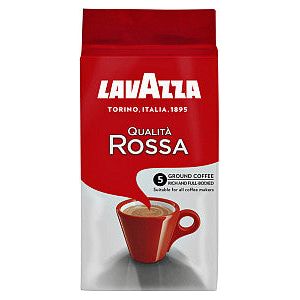 Lavazza - Kaffee Lavazza Ground Qualita Rossa 250gr | Taschen Sie 250 Gramm