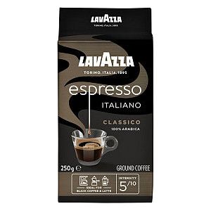 Lavazza - Koffie lavazza gemalen caffè espresso 250gr | Zak a 250 gram