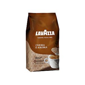 Grains de café lavazza crema arôme 1000gr | 6 morceaux