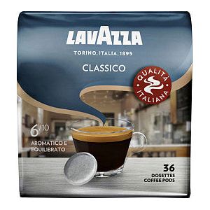 Dosettes de café Lavazza expresso Classico 36 pièces