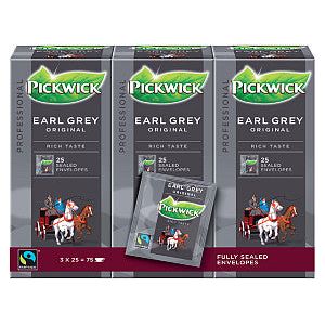 Pickwick - Thee pickwick fair trade earl g 25x2gr  | 3 stuks