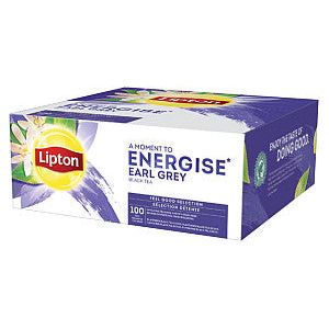 Lipton - Thee lipton energise earl g 100x1.5gr | Pak a 100 stuk | 12 stuks