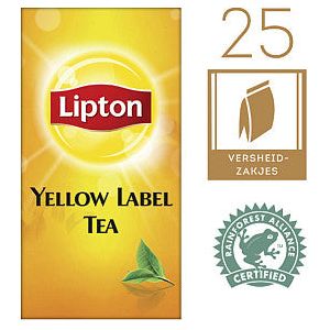 Lipton - Thee lipton yellow label 25x1.5gr | Pak a 25 stuk