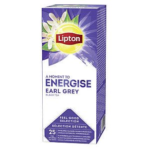 Lipton - Thee lipton energise earl g 25x1.5gr | Pak a 25 stuk | 6 stuks