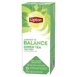 Thé Lipton Balance Thé vert 25 pièces