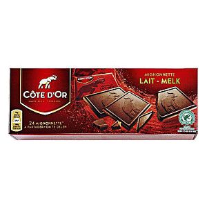 Cote d'or - Chocolade cote dor mignonnette melk 24x10 gram | Doos a 24 stuk