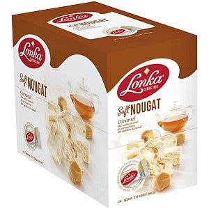 Lonka - Nougat lonka caramel doos 214 stuks | Doos a 214 stuk