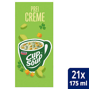 Unox - Cup-a-soup prei-creme 175ml | Doos a 21 zak