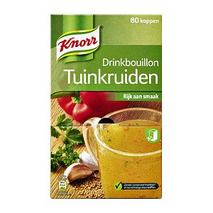 Knorr - Drinkbouillon knorr tuinkruiden | Doos a 80 stuk