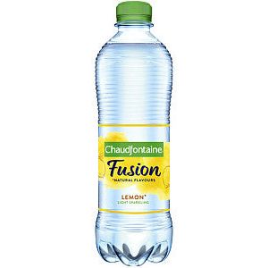 Chaudfontaine - Wasser Chaudfontaine Fusion Citroen Petfolles 500 ml | Schrumpfung von 6 Flaschen x 500 Milliliter | 6 Stück