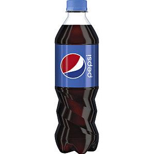 Pepsi - Frisdrank pepsi cola regular petfles 500ml | Doos a 6 fles x 500 milliliter | 6 stuks