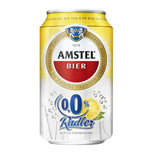 Amstel - Bier amstel radler 0.0 blik 330ml  | 6 stuks