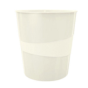 Leitz - Paper bin leitz wow 15 litres blanc | 1 pièce | 6 morceaux