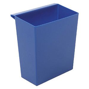 Vepa Bins - Inzetbak voor vierkante se papierbak blauw | 1 stuk