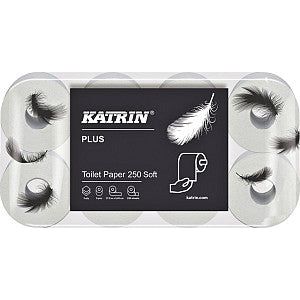Katrin - Toilettenpapier Katrin plus 3LAARTS 250vel 72rol White | Box A 72 Roll