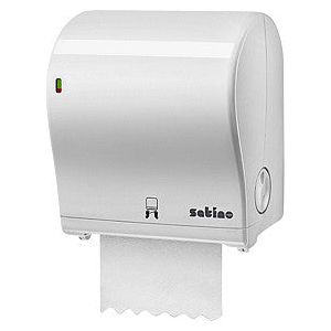 Satino by WEPA - Handdoekroldispenser satino autocut pt1 wit 331520 | 1 stuk