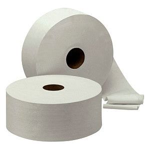 Cleaninq - Toiletpapier cleaninq maxi jumbo 2laags 380m 6rol | Doos a 6 rol