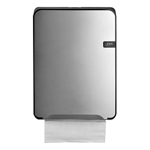 Quartzline - Handdoekdispenser quartzline q8 zilver 441192 | 1 stuk