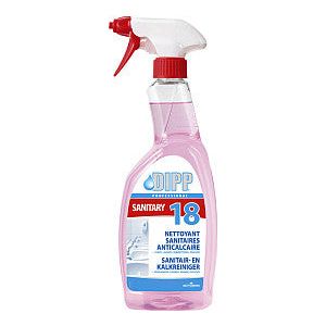 Nettoyant sanitaire spray DIPP | 6 morceaux