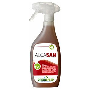 Greenspeed - Santairreiniger greenspeed alcasan spray 500ml | 1 fles | 6 stuks