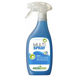 Nettoyant tout usage Greenspeed spray 500ml | 6 morceaux